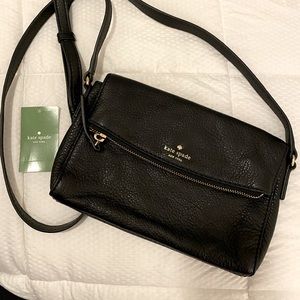 Kate Spade Mini Carson Cobble Hill Crossbody Black